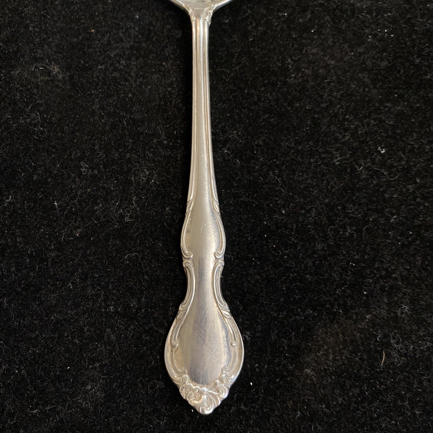 Sterling Silver Alvin  Pirouette 6" Sugar Shell Spoon