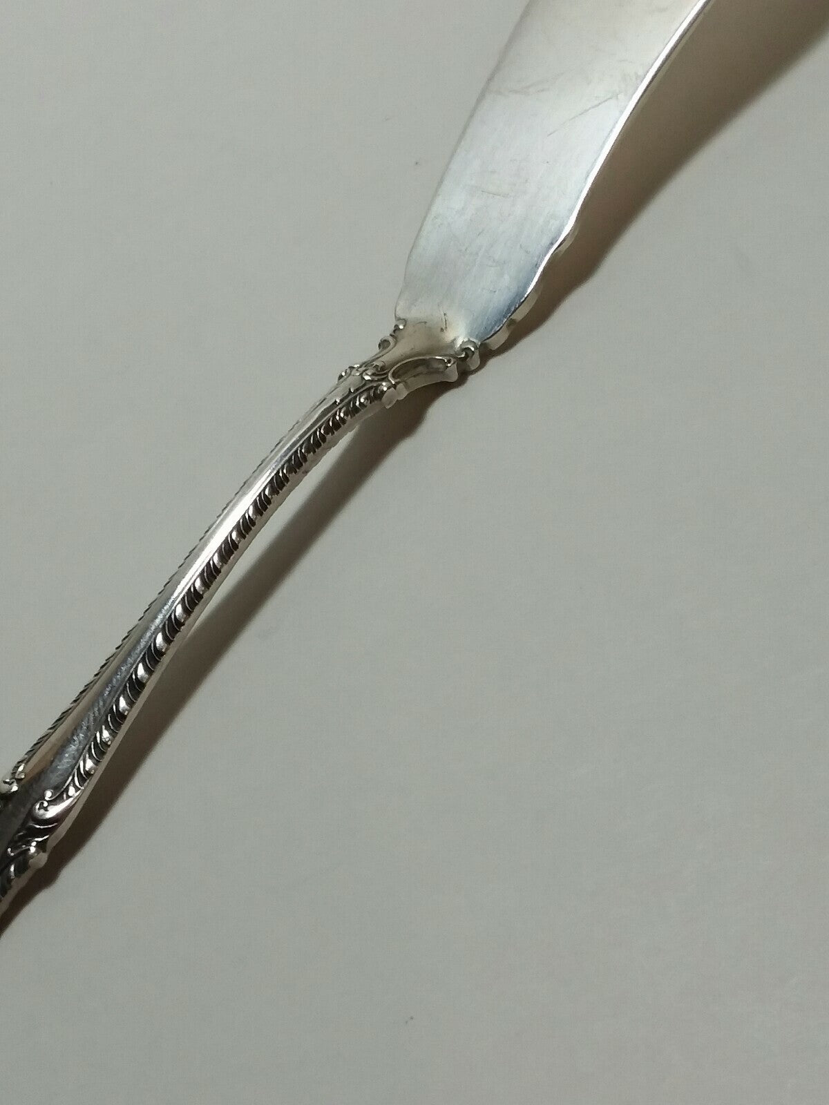 Gorham English Gadroon Master Butter 6''