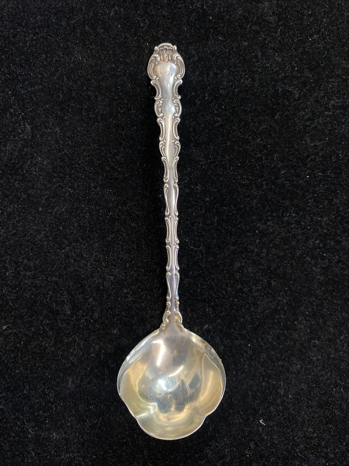 Gorham Solid Sterling Silver "Strasbourg" Pattern 5 1/4" Jelly Ladle 15.84G