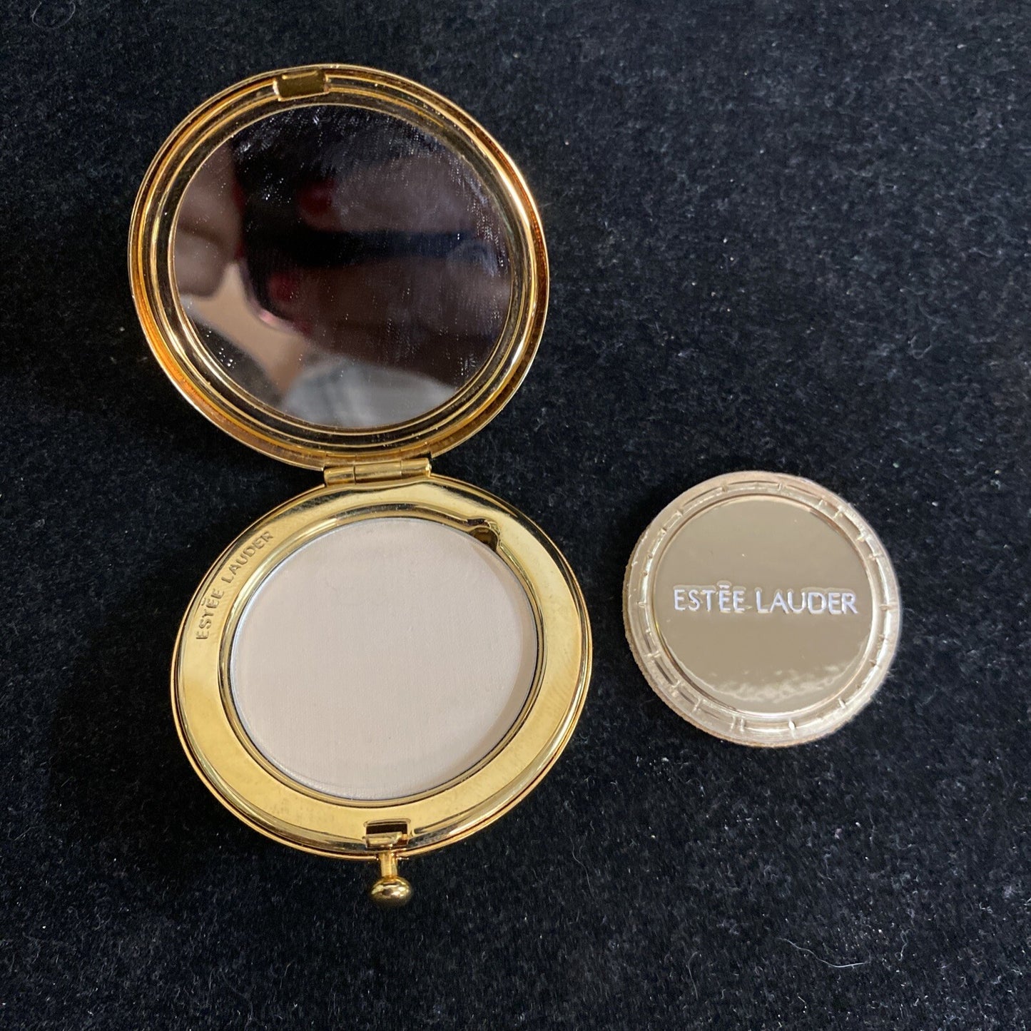 NIB Estee Lauder After Hours Slim Compact Lucidity 06 Transparent translucent