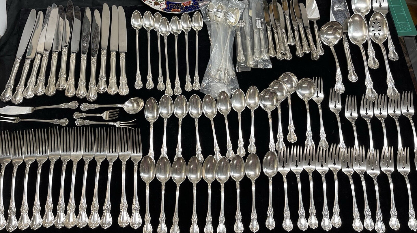 Old Master Towle Dinner Fork 7 3/4" Sterling Silver 60g