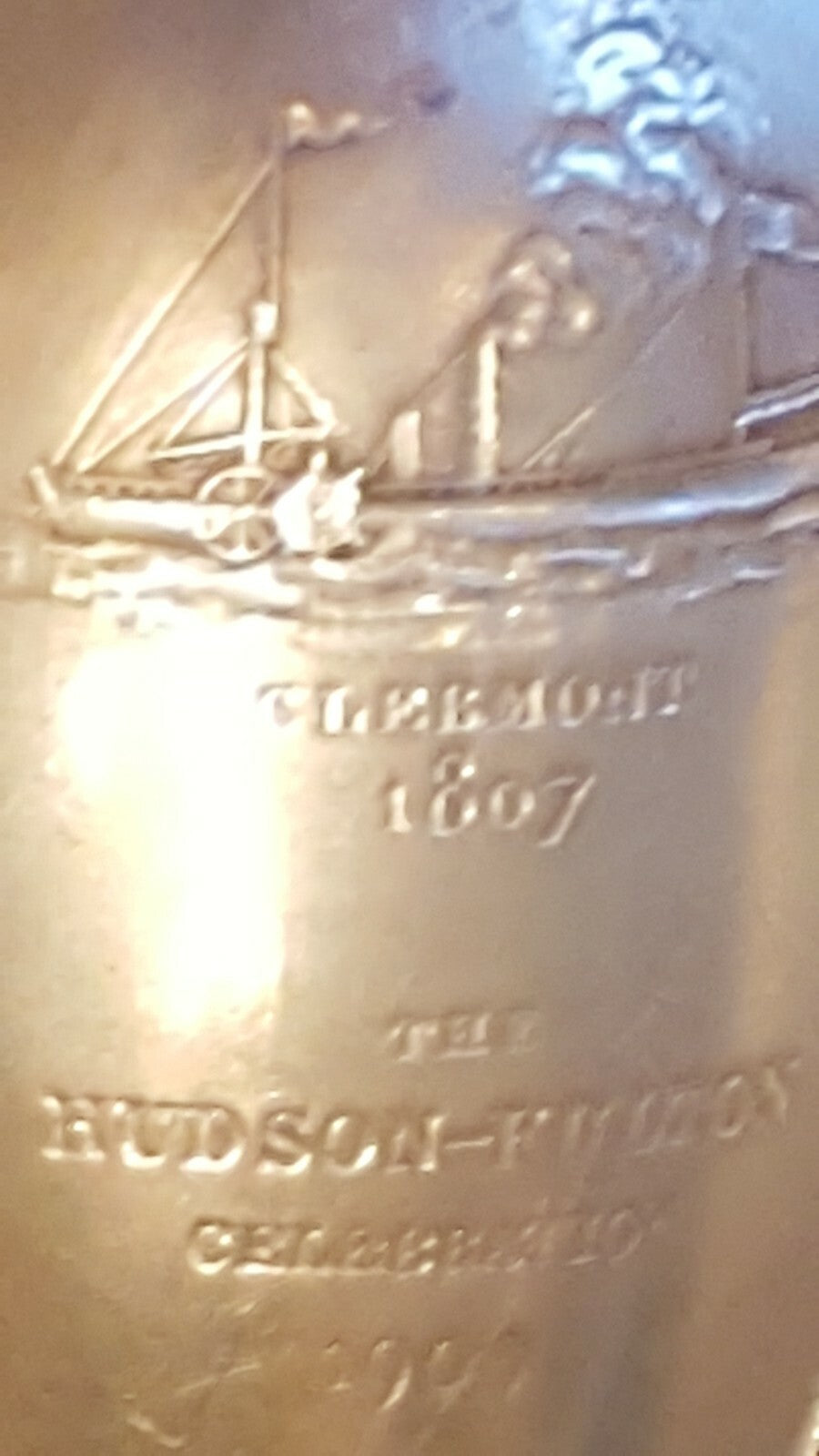 Tiffany & Co, NYC Sterling Silver Souvenir Spoon Hudson-Fulton Celebration 1909