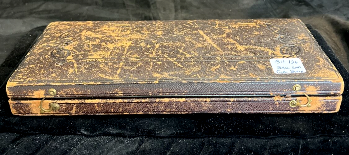 Ball End Demitasse Gilt spoons George Sharp Sterling Silver 1866 Tiffany