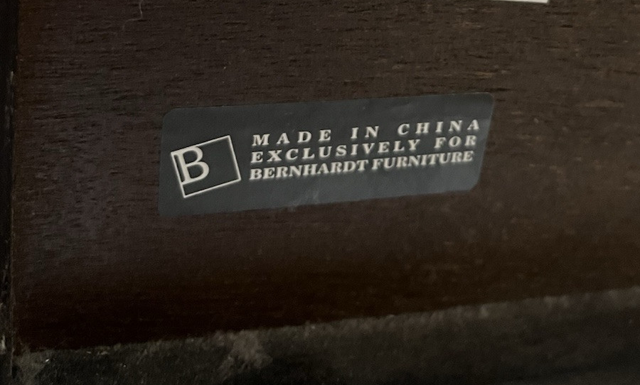 Bernhardt Modern King Size 4 Poster Bed CL12