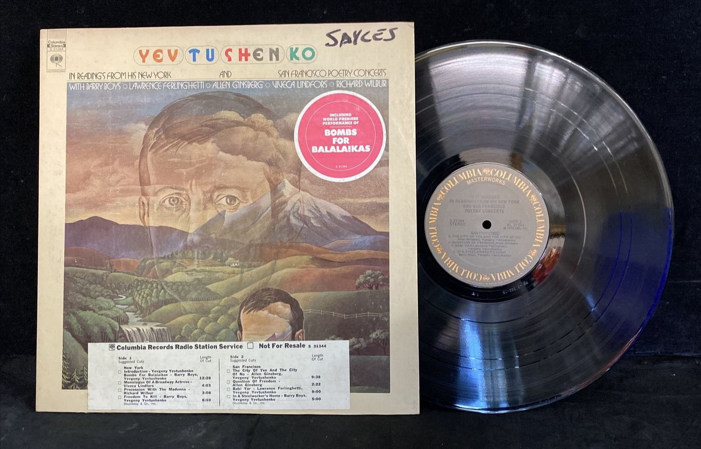 PROMO Yevtushenko Readings From His New York & San Francisco Poetry Concerts