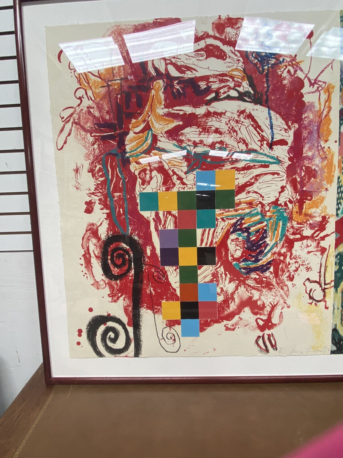 Terrence La Noue “Dreams of Gods" Lithograph 1987 Signed