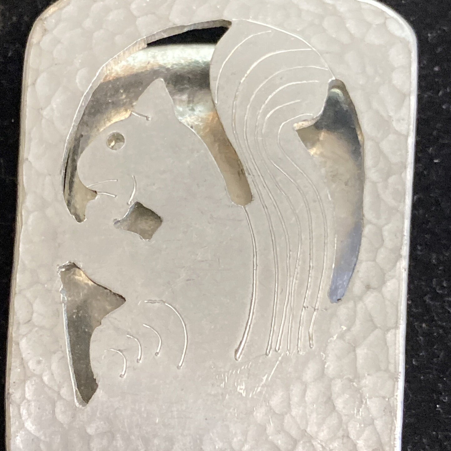 Riverwood Crafts Sylva N.C. Squirrel Money Clip