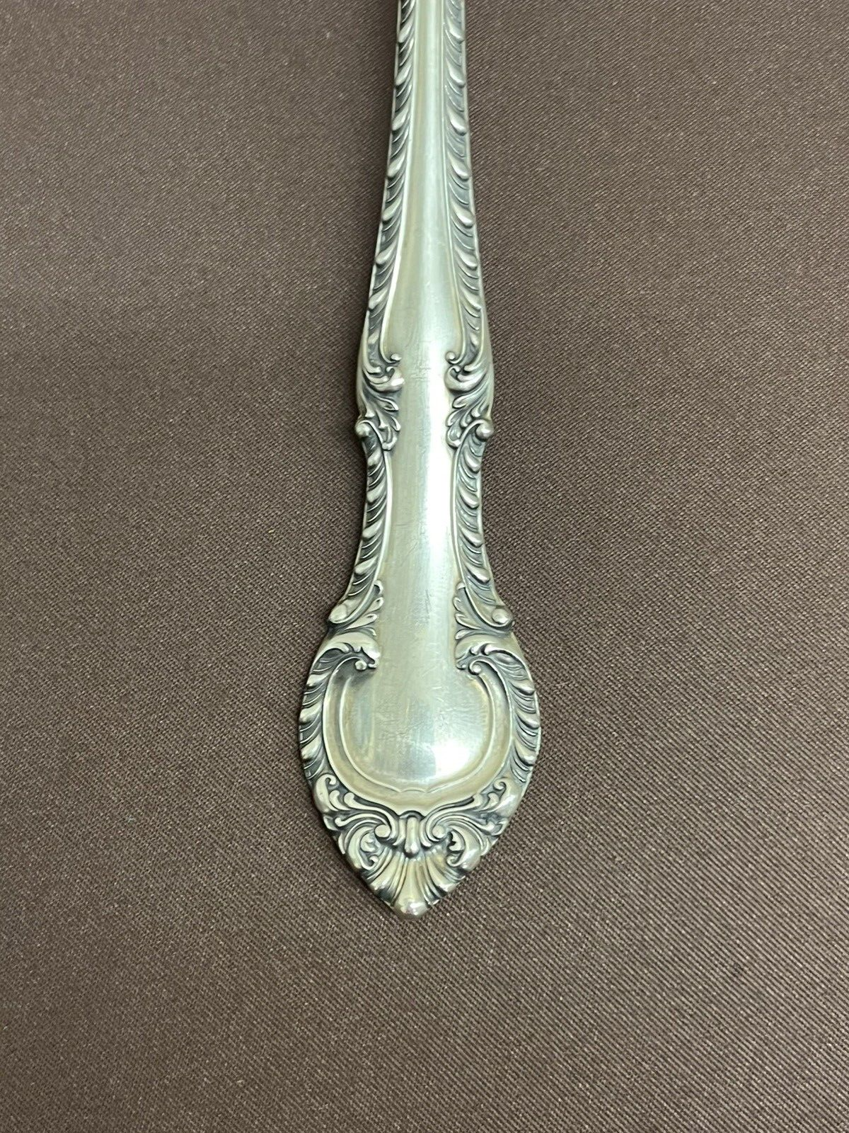 English Gadroon by Gorham78.8g Solid Sterling Silver Serving Spoon 8.5"