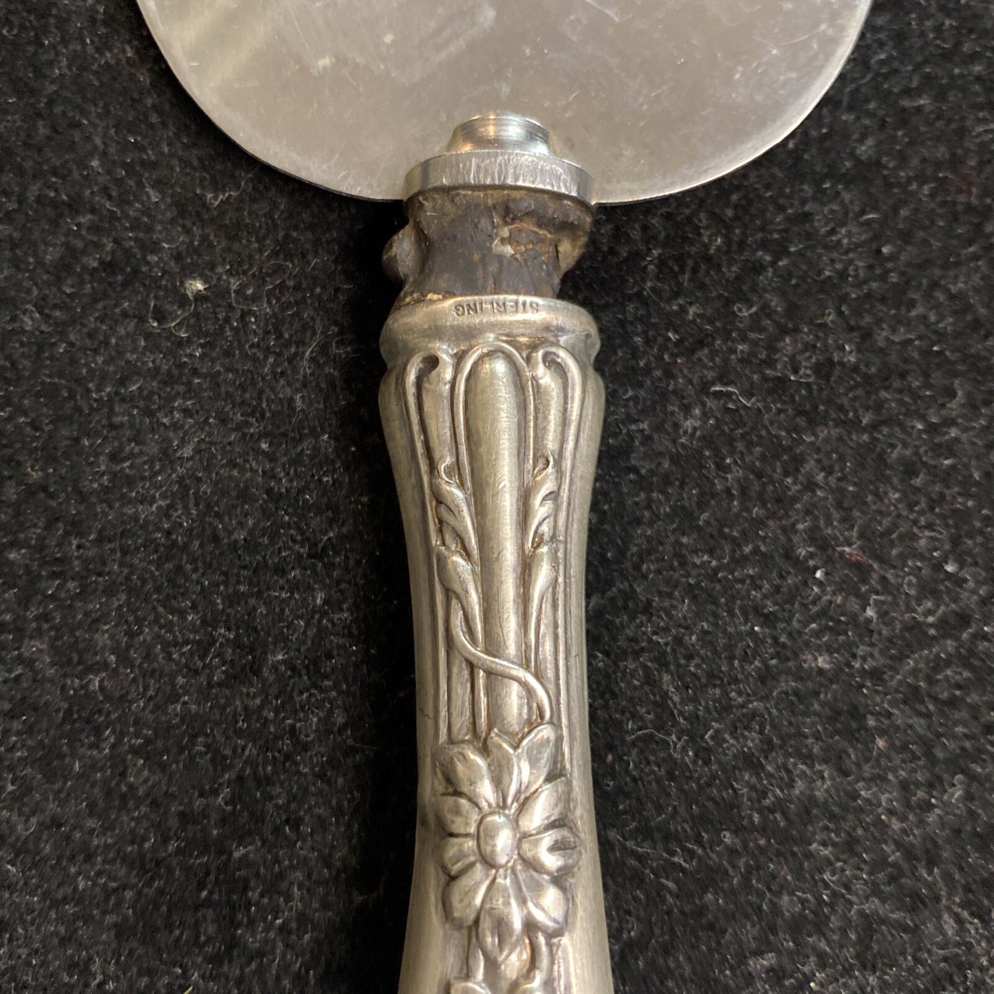 Sterling Silver Handle 9 1/2" Cake Knife