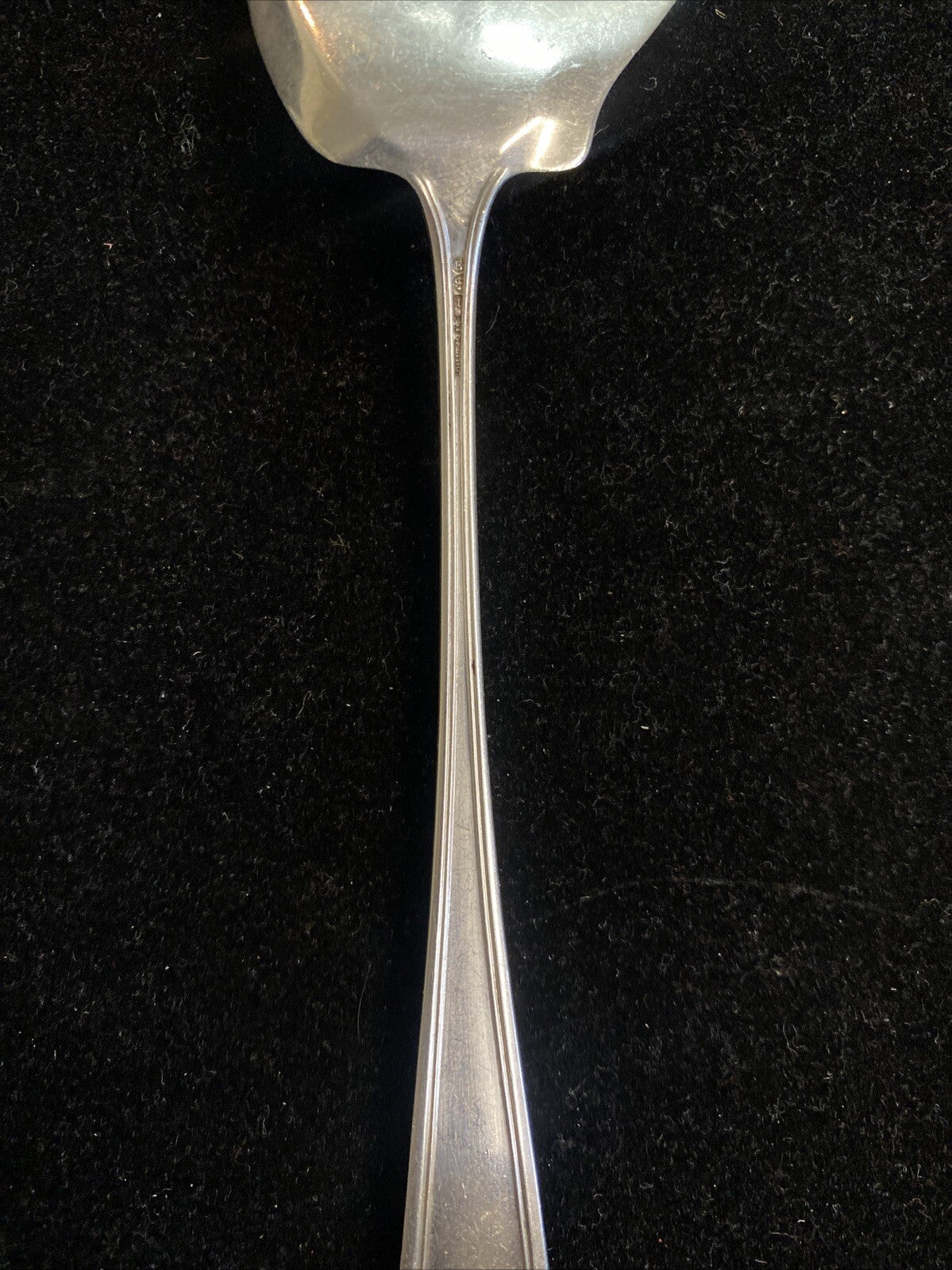 27.1g Sterling Silver Watson MAYFLOWER JELLY SERVER SPOON 7" No Mono