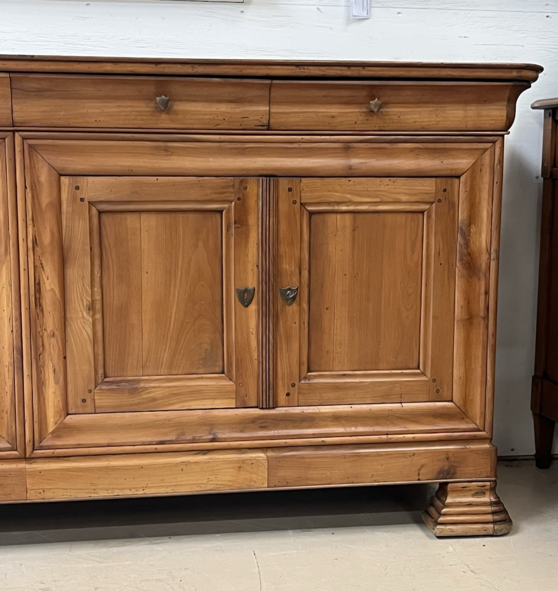 ANTIQUE PERIOD FRENCH LOUIS PHILIPPE FRUITWOOD SIDEBOARD ENFILADE BUFFET