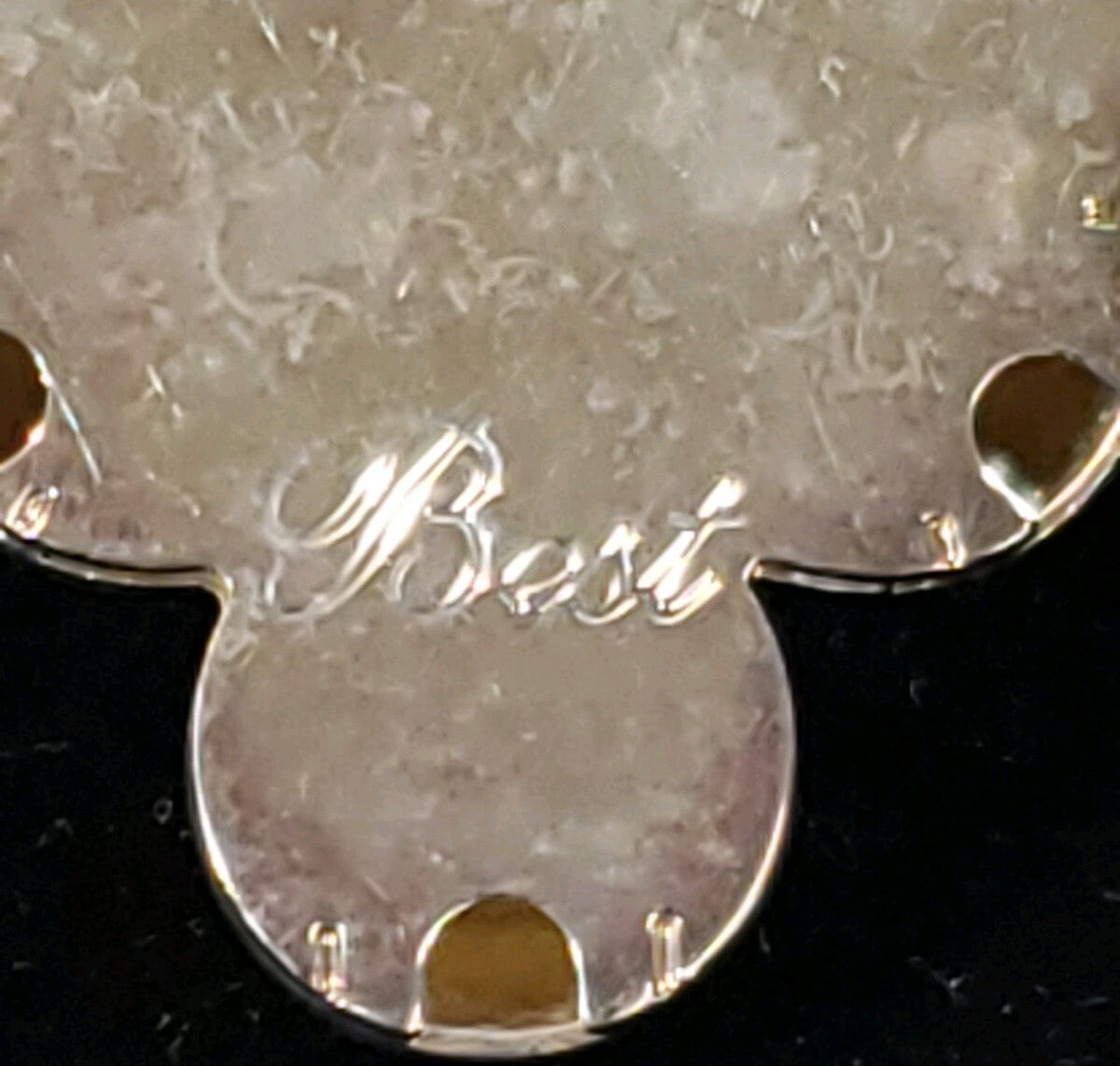 Chunky cluster of grapes Brooch Pin Pendant by Best 2" x 2.25" Sterling 28.7 g