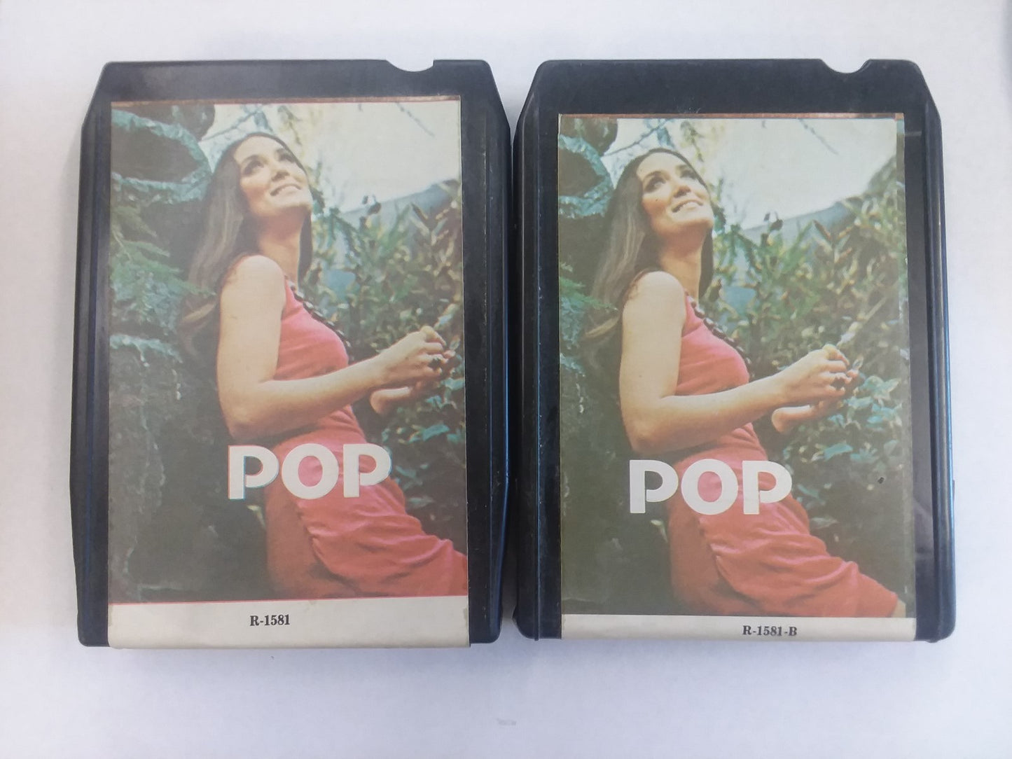 Lot of 2 Beatles the best of rock & roll Vol. 1 & 2 Eight track tape