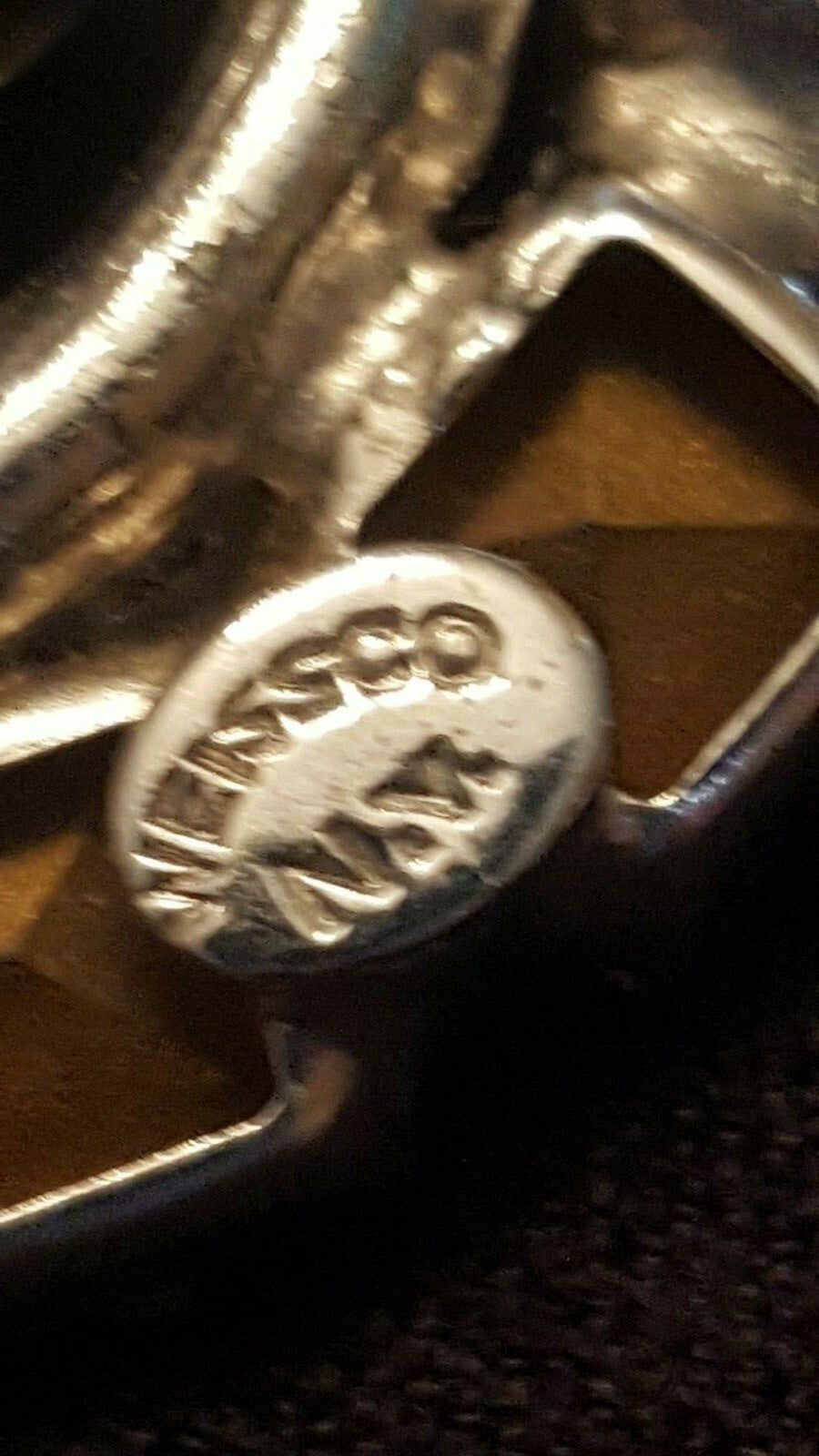 Vintage Signed Weiss Smoky Gray & Crystal Rhinestone Brooch Prong Set