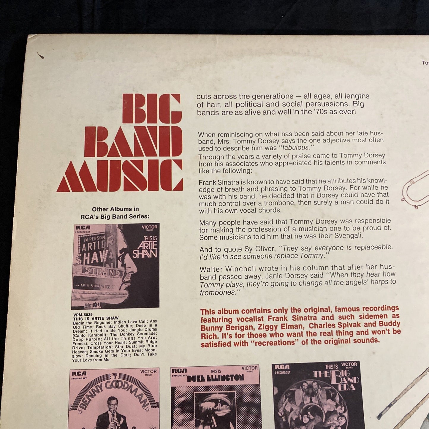 This Is Tommy Dorsey by Tommy Dorsey LP, Gatefold , 2Xlp , VPM-6038