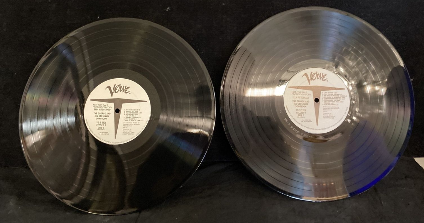 WHITE LABEL PROMO Ella Fitzgerald The George & Ira Gershwin Songbook NM/EX