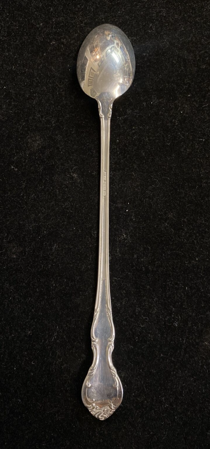Sterling Silver Alvin Pirouette 7 1/2" Iced Tea Spoon 12 Avail