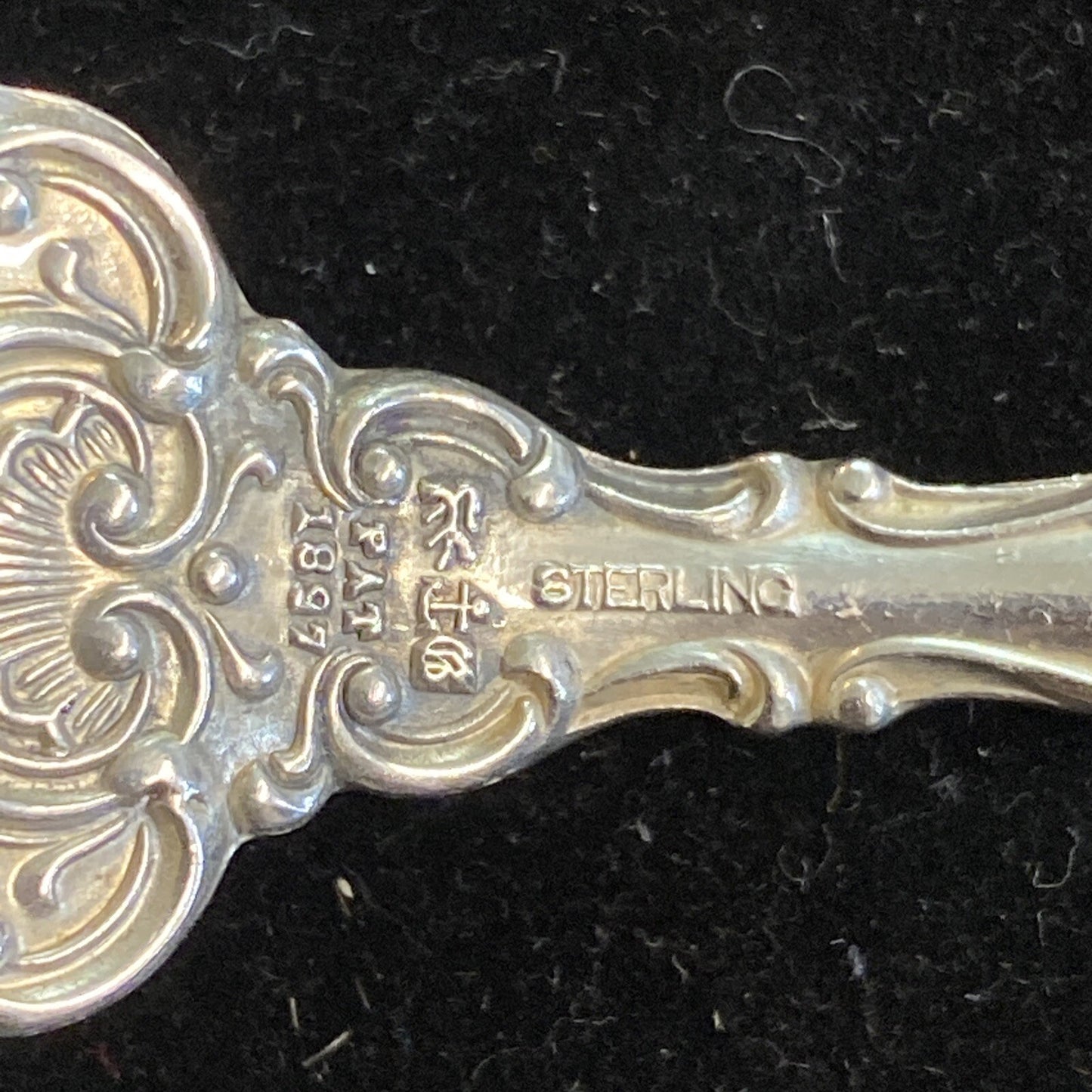 Gorham Strasbourg Sterling Silver 7" Fork Old Mark 50.2g