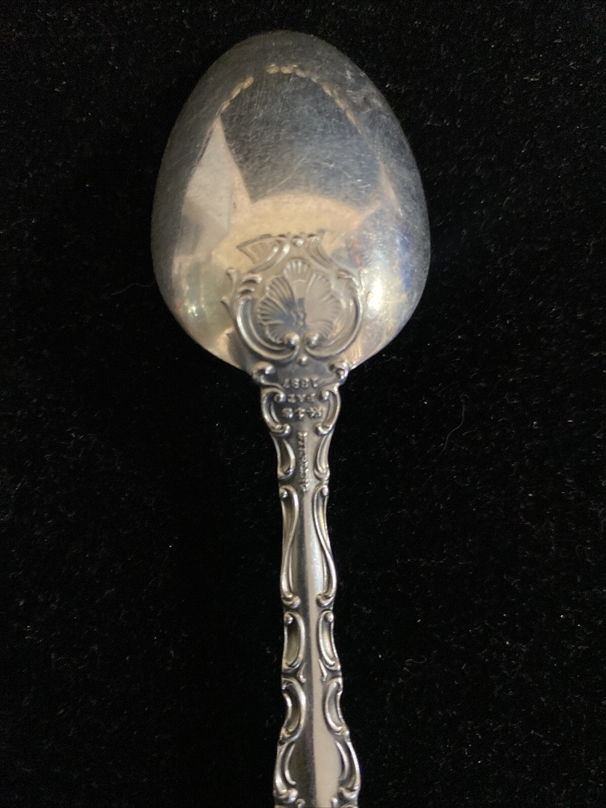 Gorham Strasbourg 32.8g Sterling Silver Teaspoon 5 7/8" Old Marks