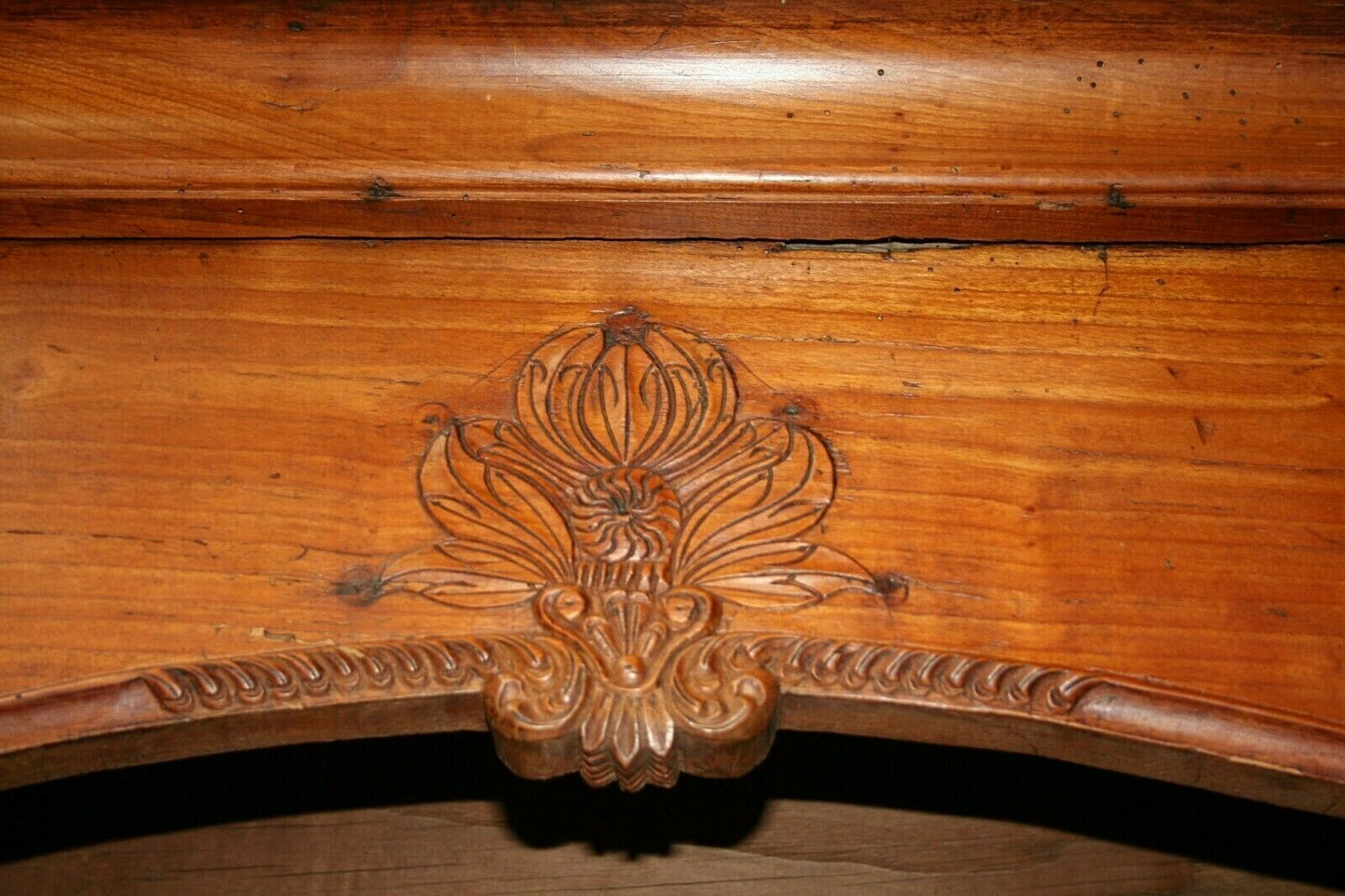 French Antique Renaissance Cupboard Vaisselier cabinet 1700s China Display