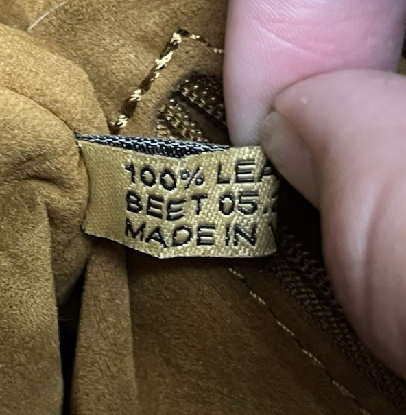 Patricia Nash Martano Belted Bucket Top Leather Bag w/ Strap & Card Wallet