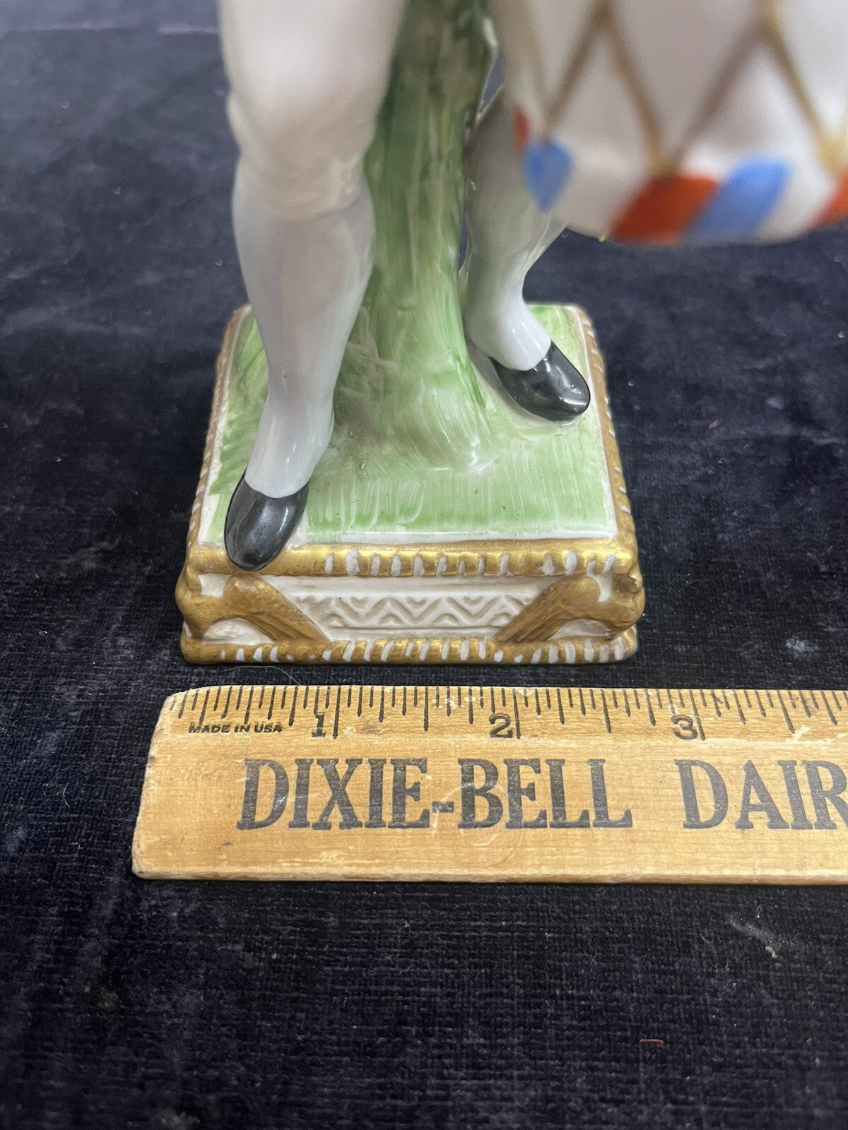 1804 Capodimonte Porcelain French War Drummer 9" Tall