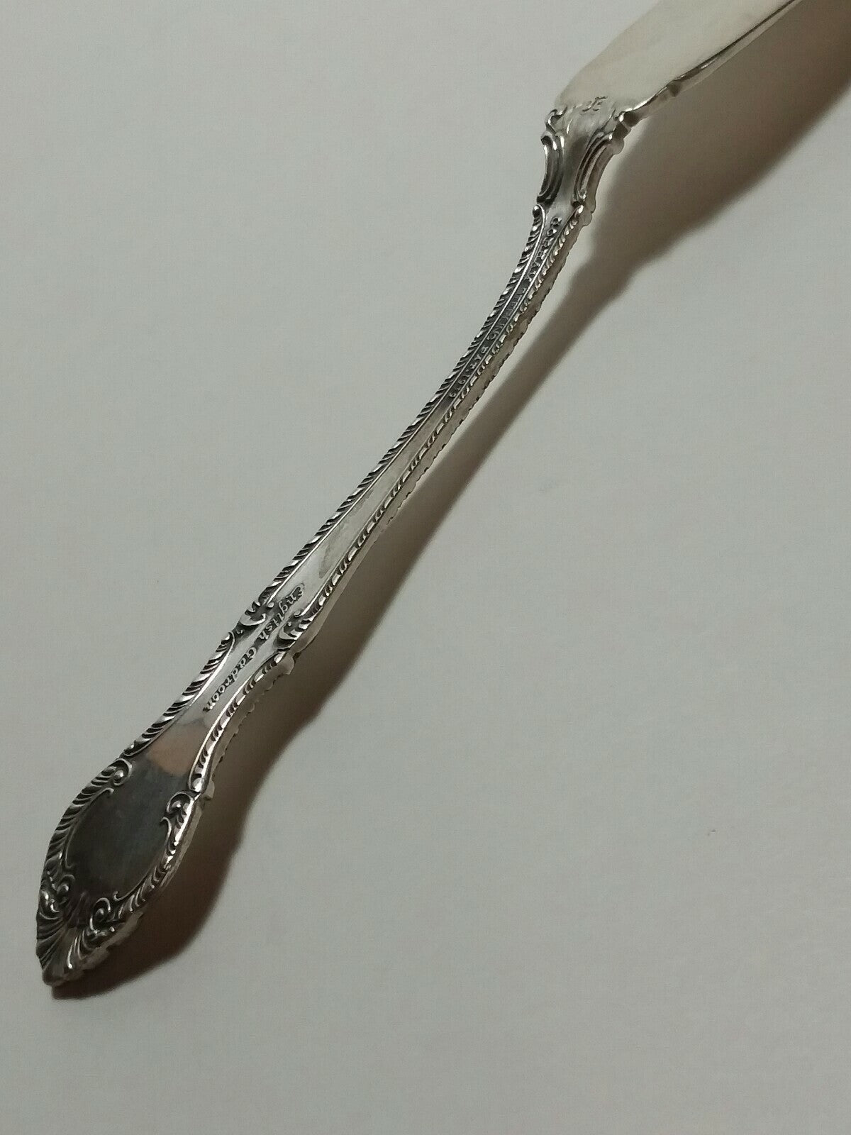 Gorham English Gadroon Master Butter 6''