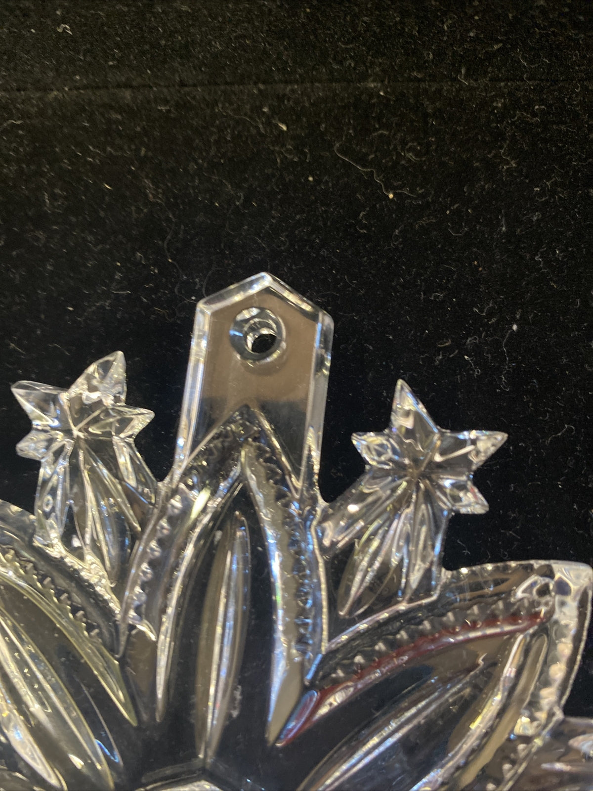 WATERFORD Chrystal 2010 LTD ED. SNOW CRYSTAL ORNAMENT 151916