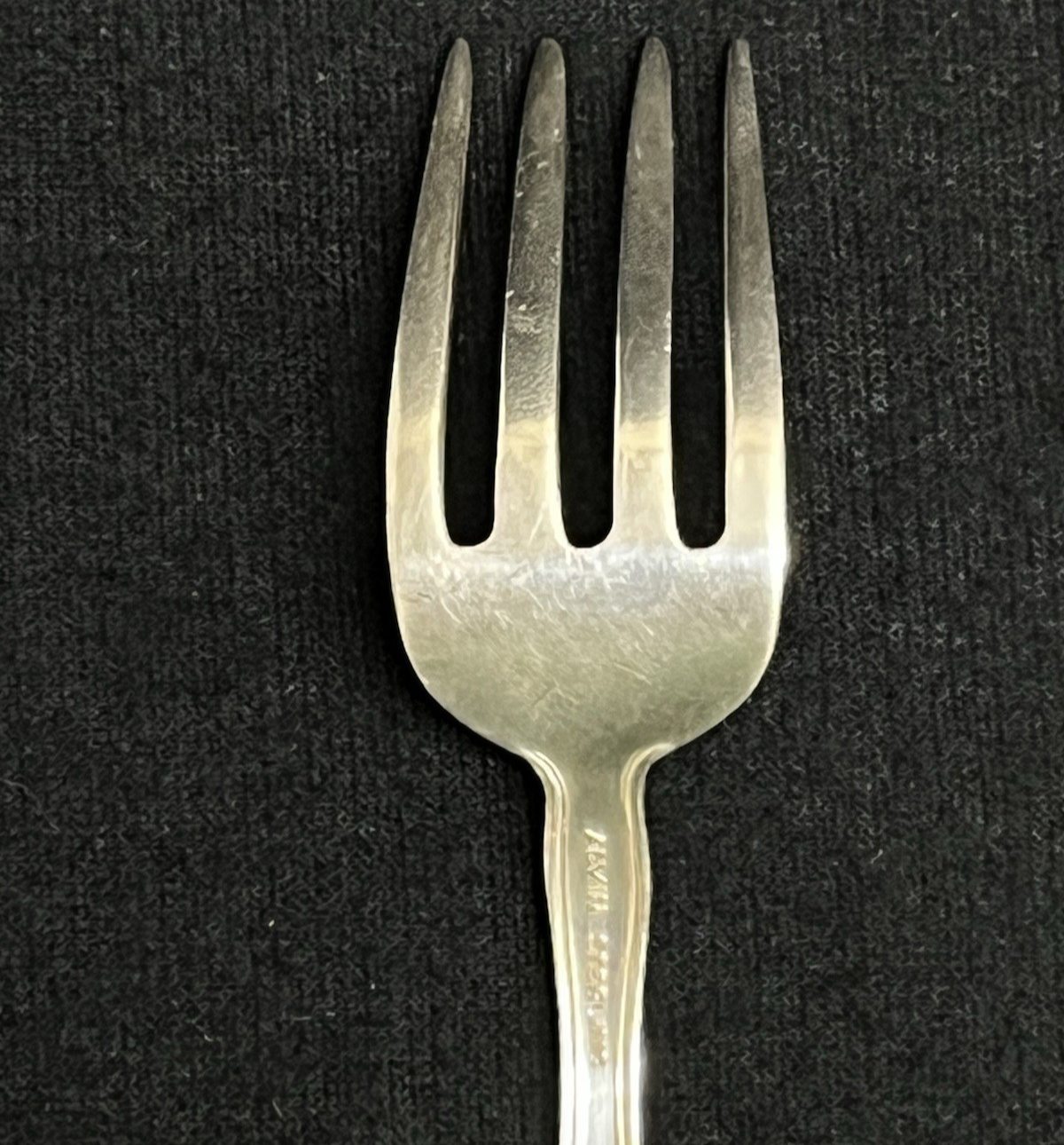 Chateau Rose by Alvin Sterling Silver Baby Fork 4 1/4" 15.64g