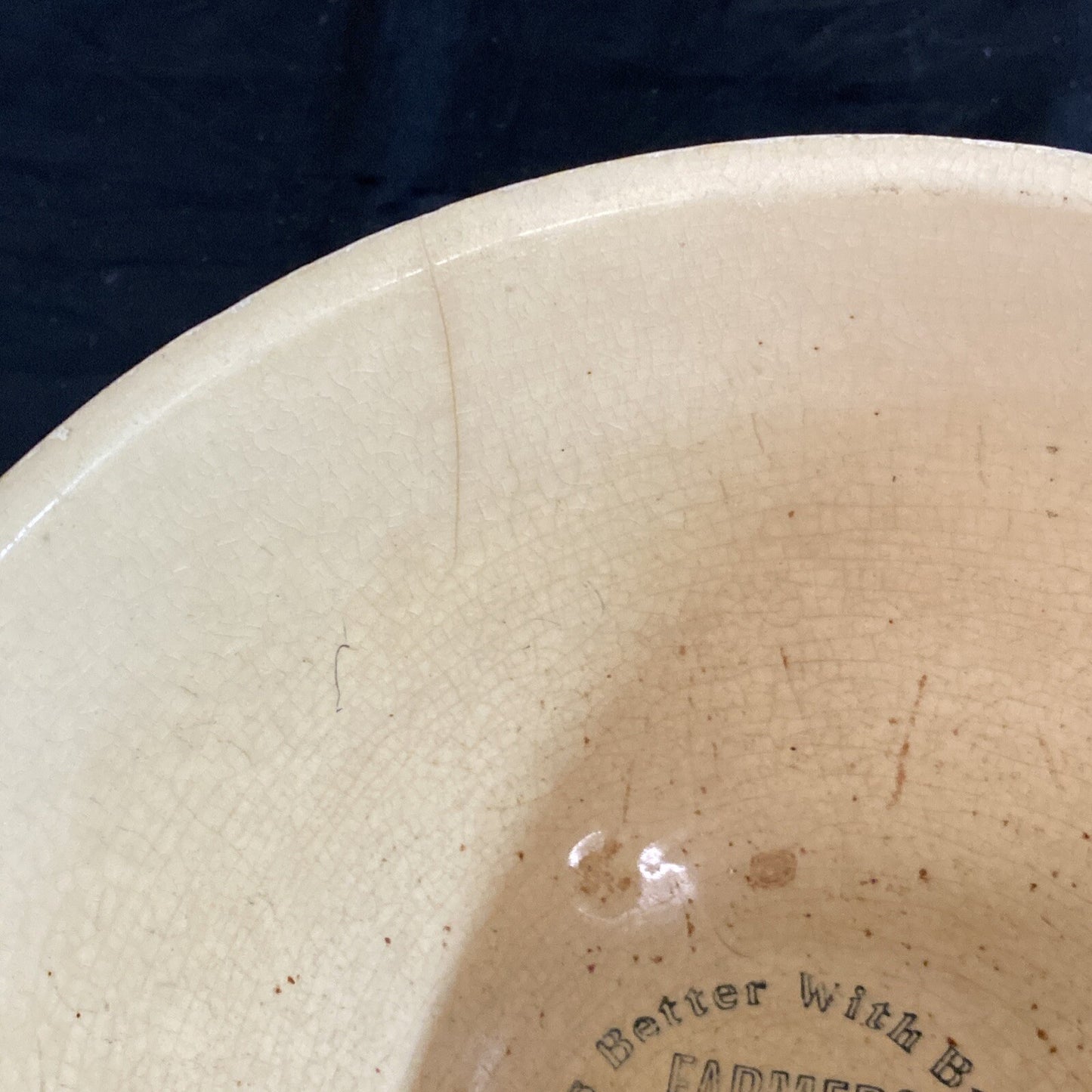 Watt Ware USA Apple 7 1/4" Bowl #7 Farmer's Co-Op Cry. Ass'n.