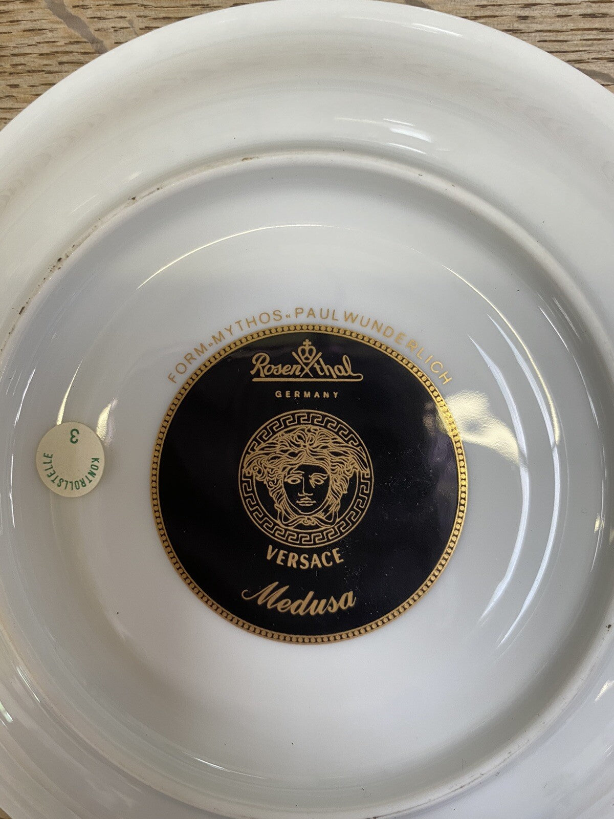 Rosenthal Versace "Medusa" Red Coffee Tea Cup & Saucer BH211