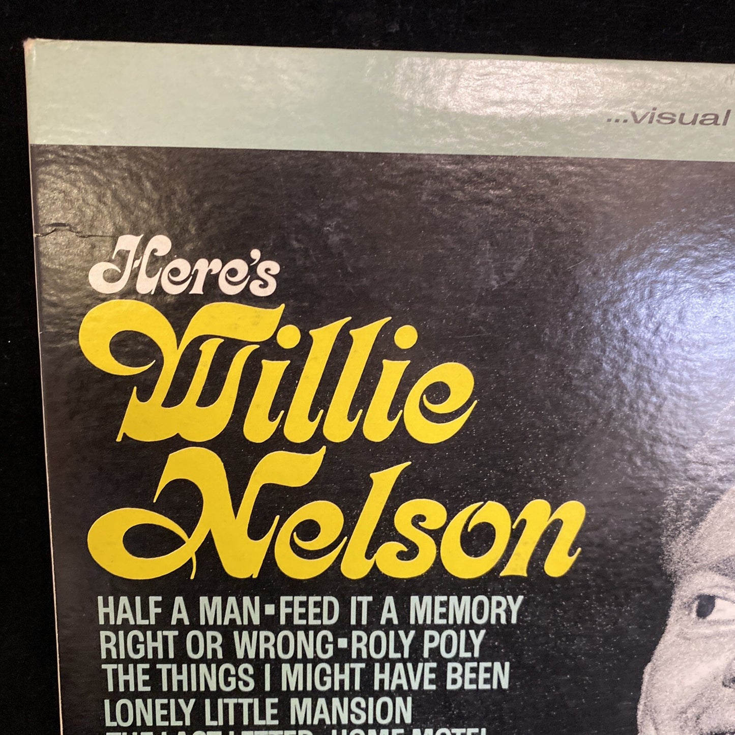 First Pressing Willie Nelson "Here's Willie Nelson" 1963 Stereo Liberty LST-7308