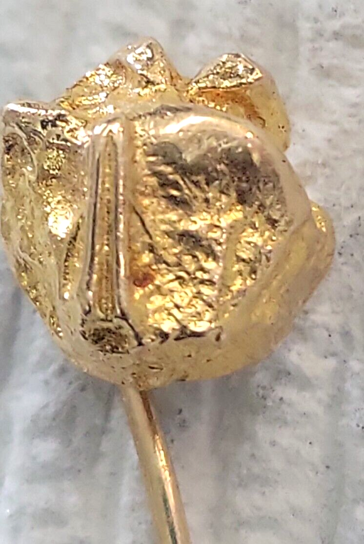 14 Karat Yellow Gold Björn Weckström Nugget Stickpin 1986 Lapponia Finland