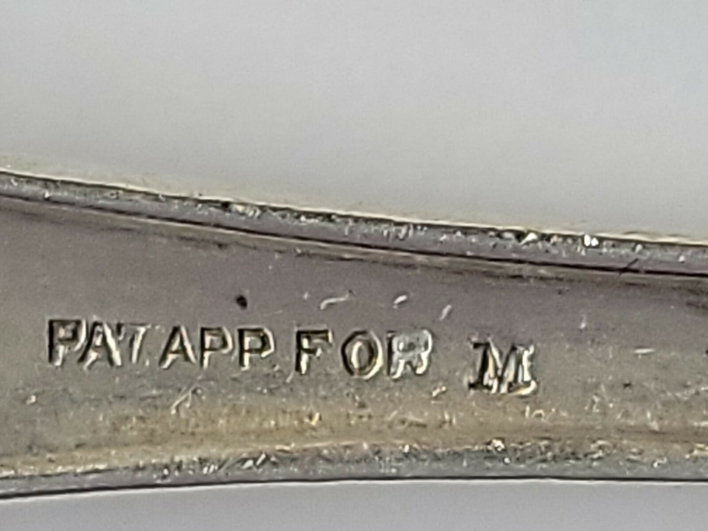 Violet By Whiting Sterling Silver Round Bowl Soup Spoon  Gumbo 6 7/8" 1905 Mono