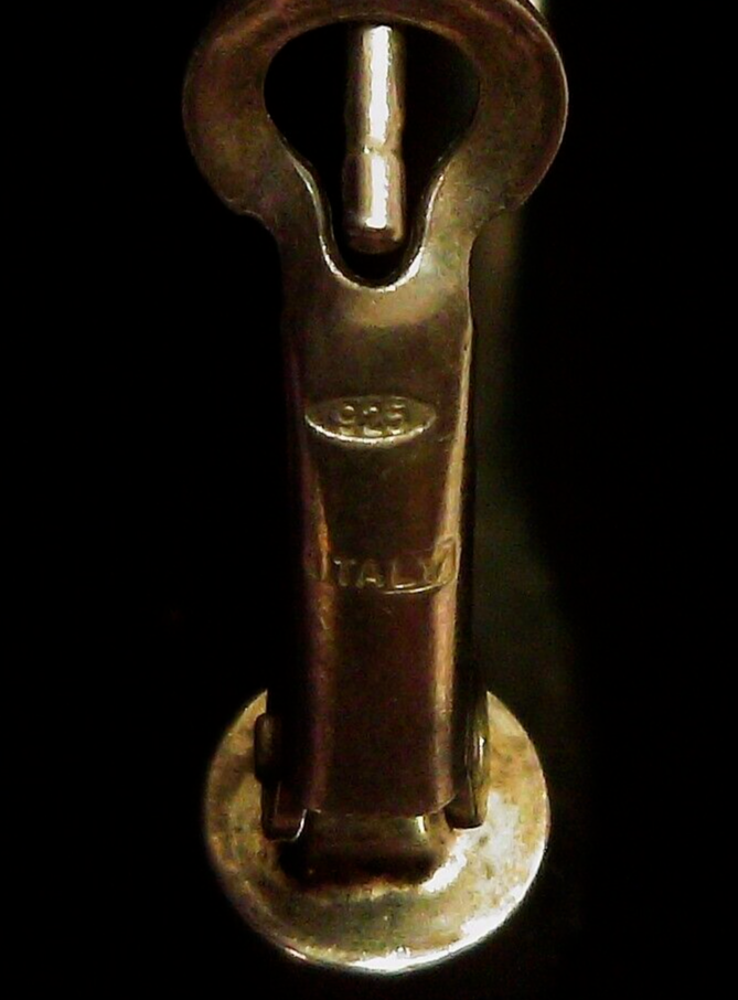 Italian Round 40mm .925 Sterling Hoop Earrings 8.25g