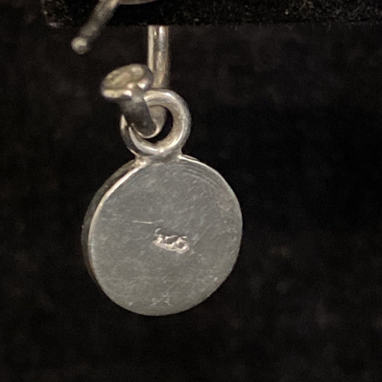 Sterling Silver 925 Dangle Drop University of Alabama "A" Earrings 7g