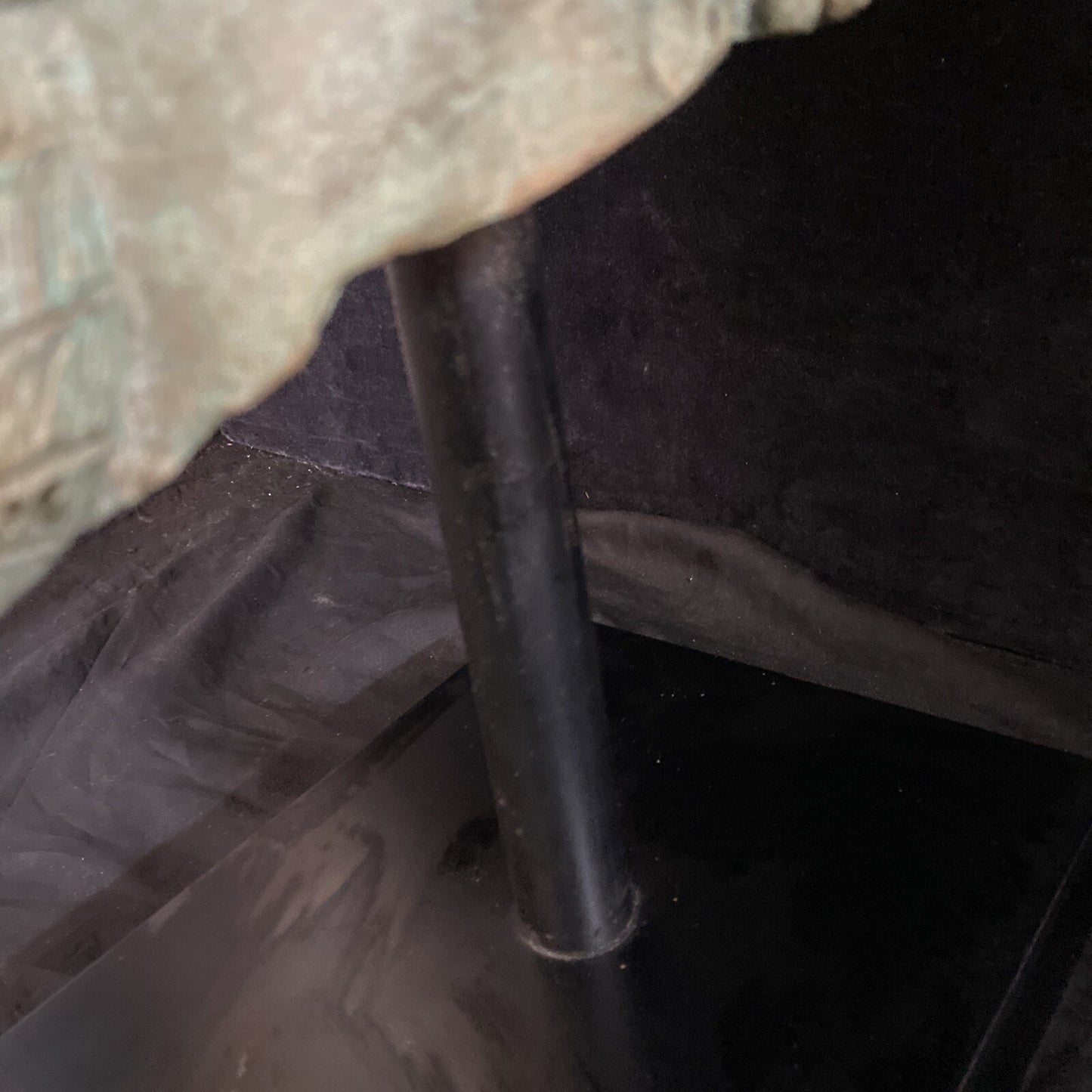 Persian Style Mounted Cast Bronze Ram's Head Sculpture