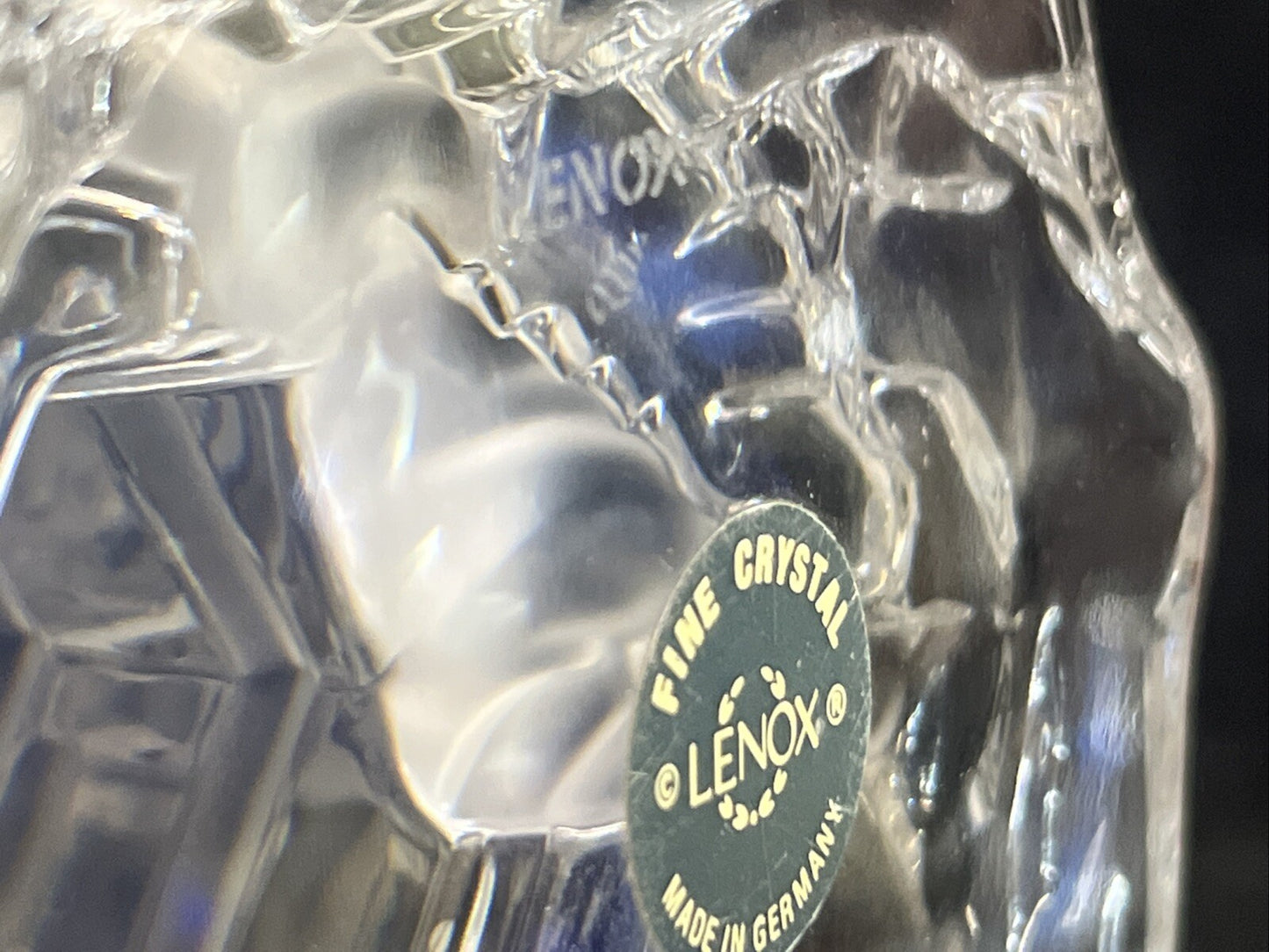 Pair of Lenox Light at Crystal Point Lighthouses 8" Height Pagoda Germany