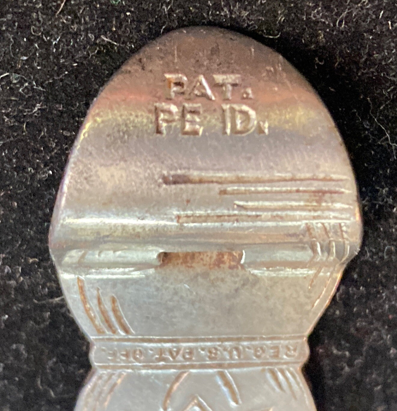 Vintage Nugrape soda Bottle Opener advertisement 14.6g