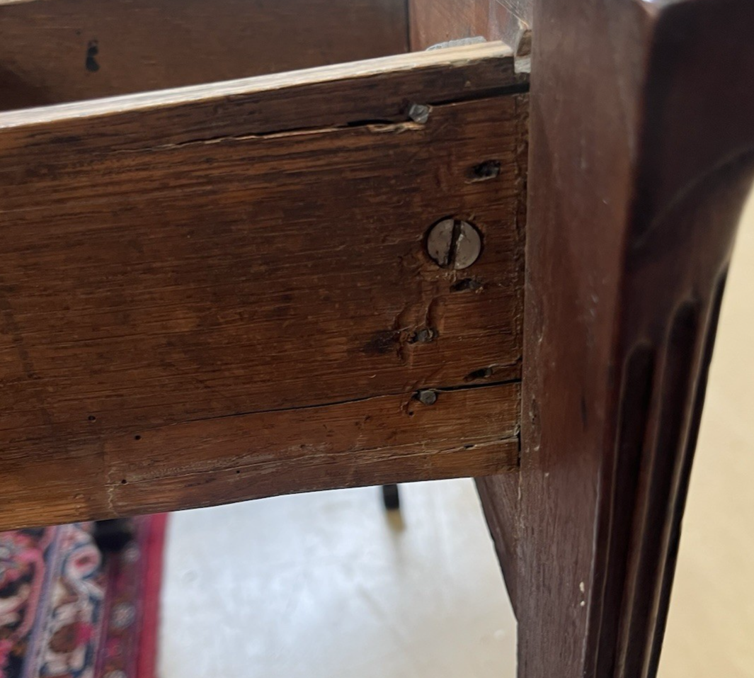 ANTIQUE ENGLISH PERIOD GEORGE III MAHOGANY ARCHITECTS DESK WRITING WORK TABLE