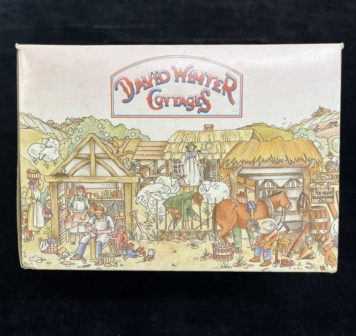 David Winter Cottages The West Country Devon Creamery w/ box