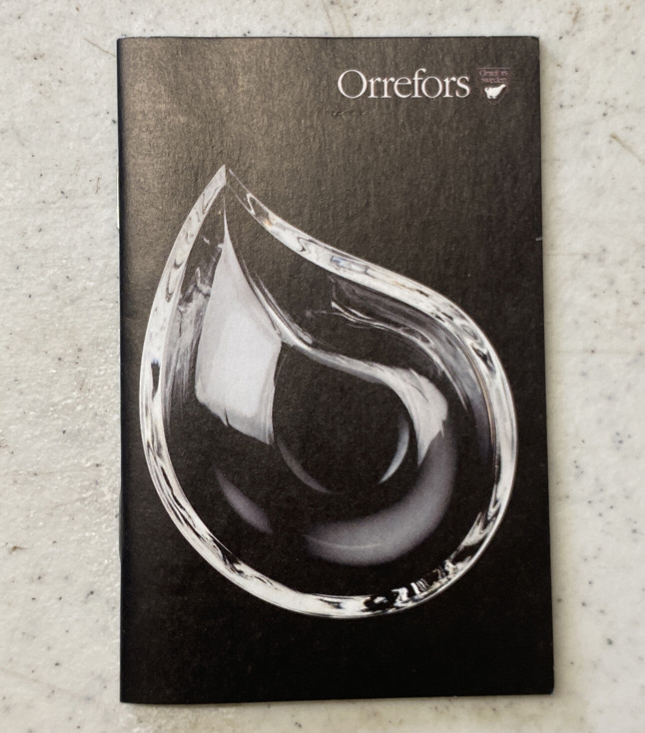 Orrefors Nobel Water Goblet Beer Wine Glass Gunnar Cyrén NIB