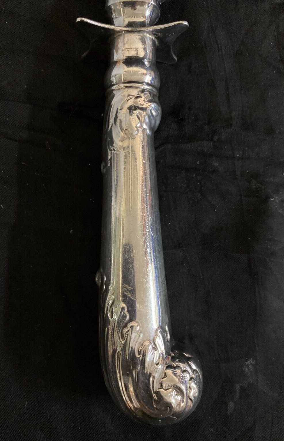 English Sheffield National Silver Co. 3 pc Carving Set Silver Plate Presentation