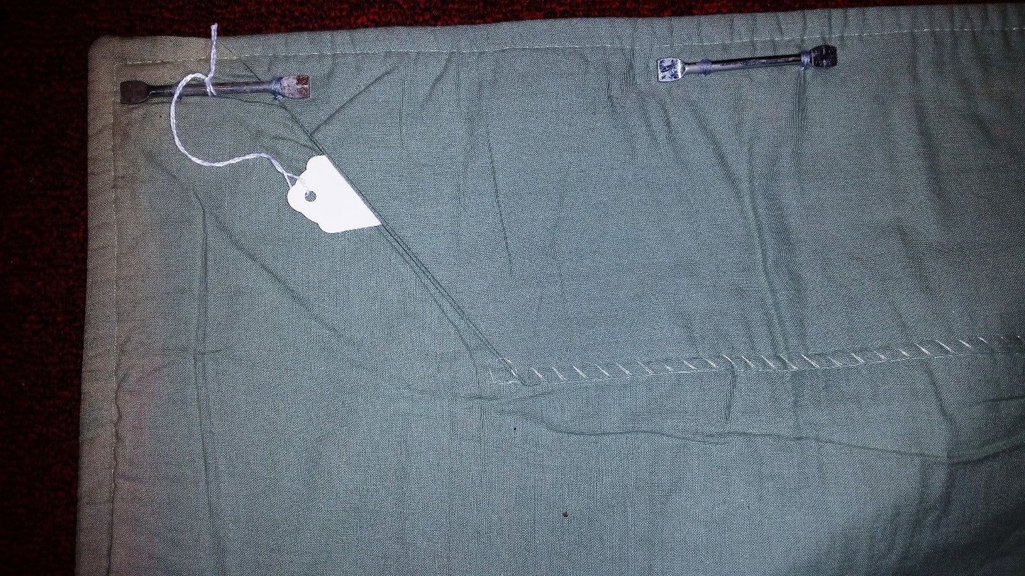 Tapestry Landscape with Bridge 35"x45" Foret de Marly Hunting Ground of Fr Kings