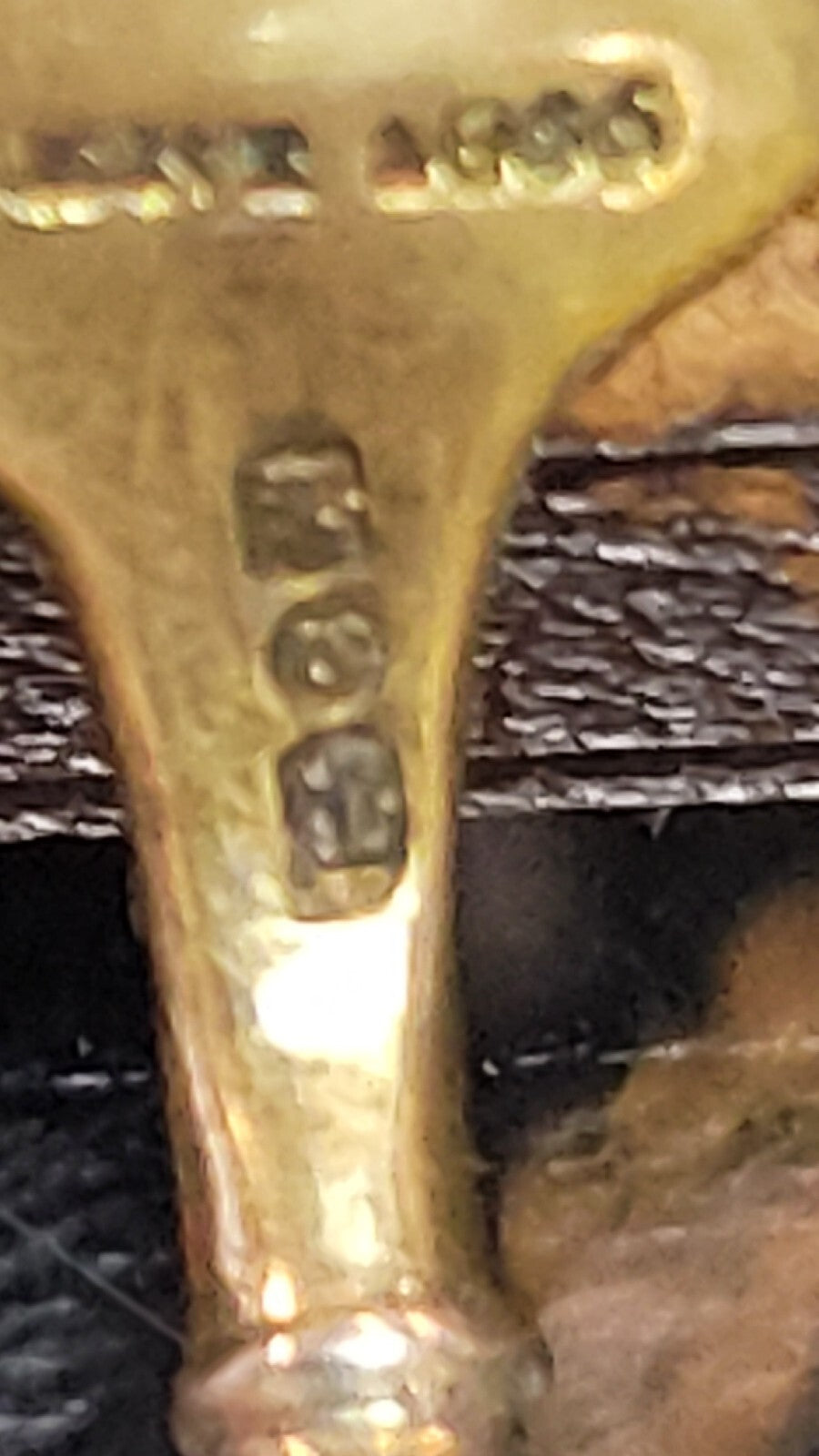 Ball End Demitasse Gilt spoons George Sharp Sterling Silver 1866 Tiffany