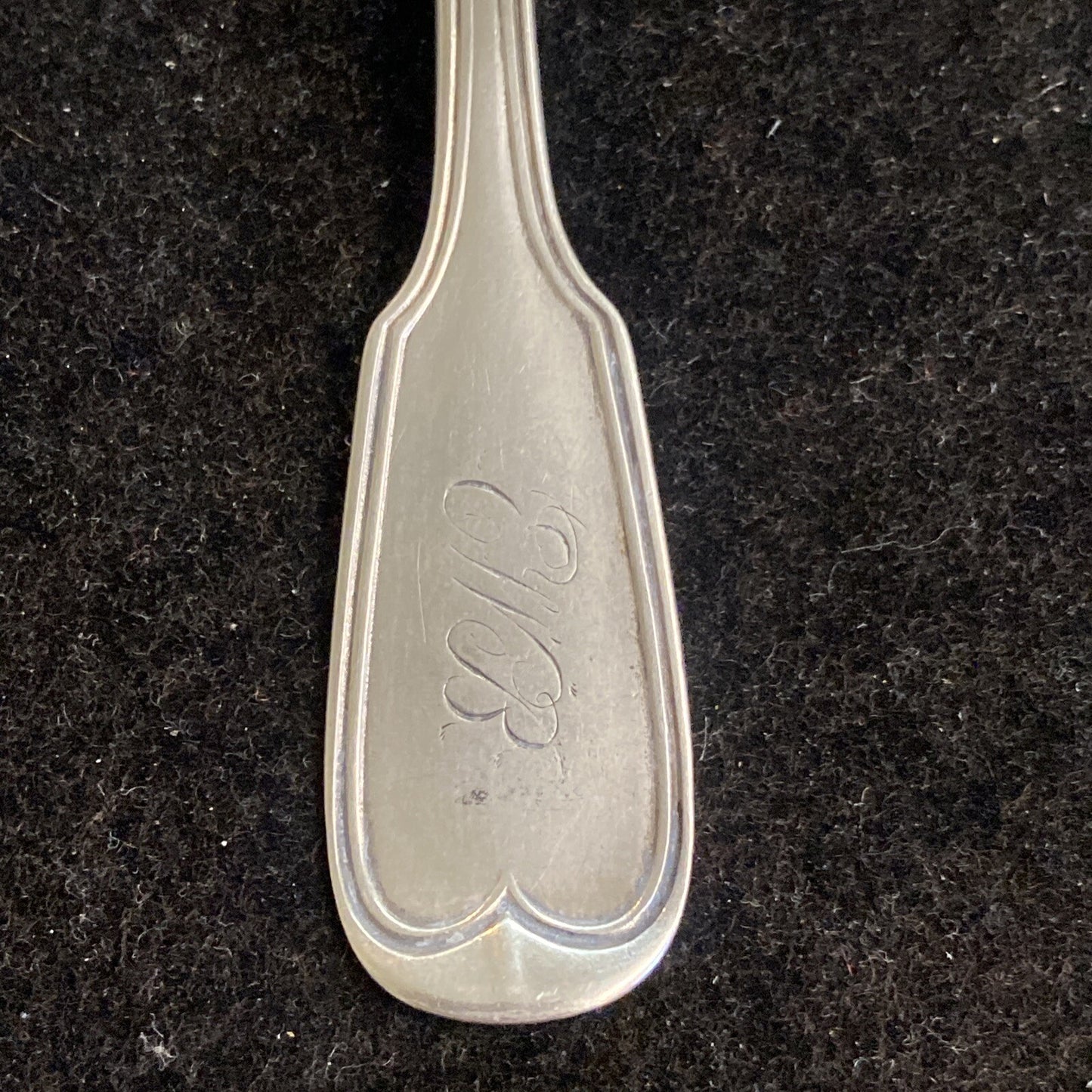 Salisbury & Co. Set of 3 Sterling Monogrammed 5 3/4" Teaspoons 60.44g 1850
