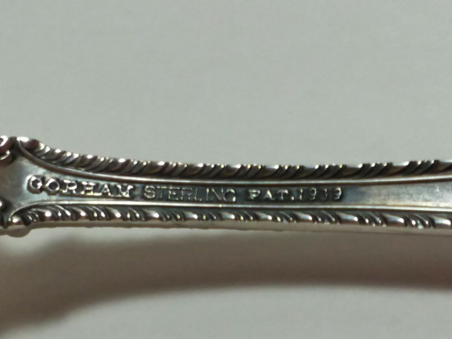 Gorham English Gadroon Master Butter 6''