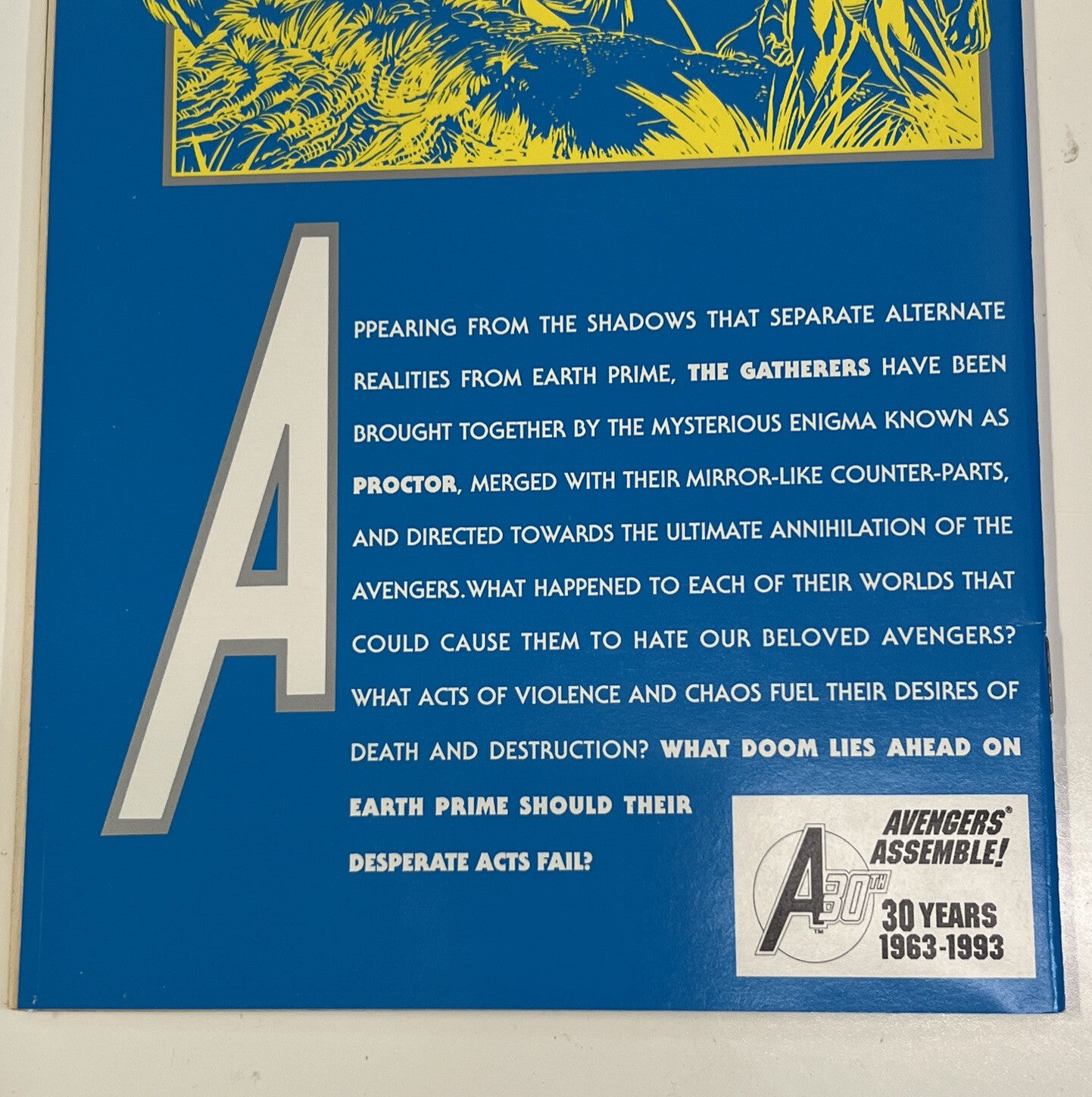 1992 Marvel Comics Avengers 30th Anniversary Foil Covers Lot 360,363,366