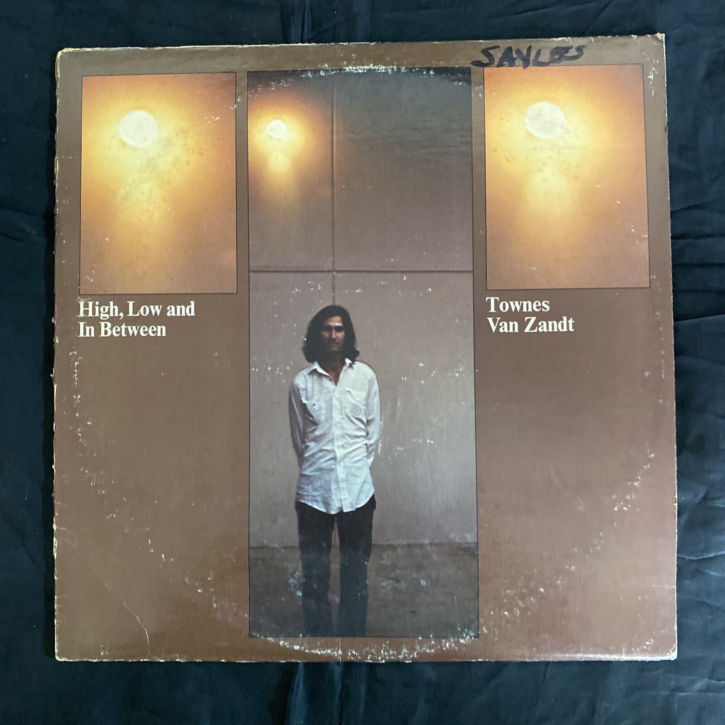 RARE! PROMO TOWNES VAN ZANDT High Low and In Between Terre Haute Poppy PYS-5700