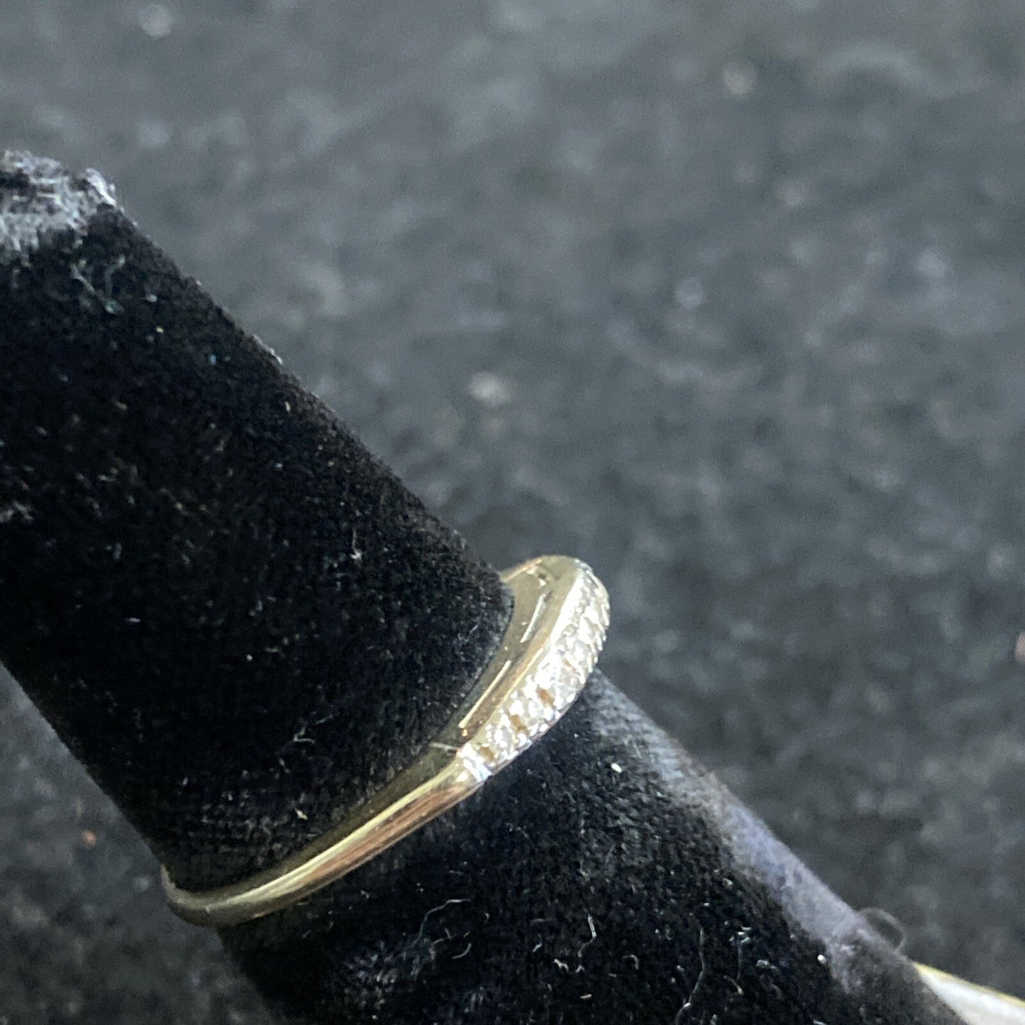 1.7g 14K NOCTURNE White Gold Diamond Ring Size 6